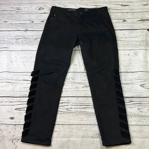 Black Adriano Goldschmied Prima cigarette crop size 26